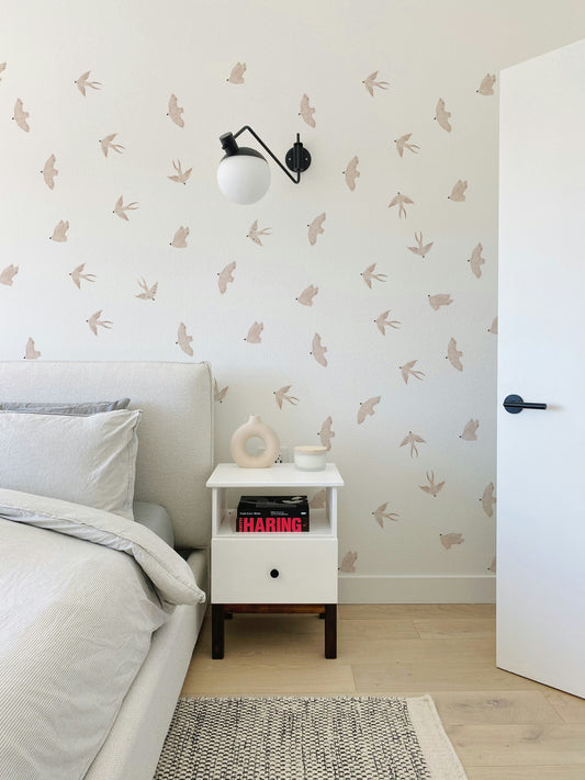 Birds in Flight Fabric Wall Decals